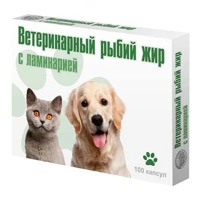 Рыбий жир №3 "С Ламинарией", Вака, 100 капсул Рыбий жир №3 "С Ламинарией", Вака, 100 капсул