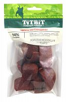 Лакомство для собак TitBit Золотая коллекция, Чипсы из говядины, 60 г