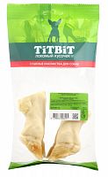 Лакомство для собак TitBit, Копытце баранье, в мягкой упаковке, 103 г
