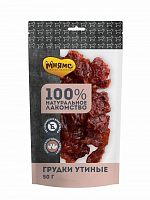 Лакомство для собак Мнямс, грудки утиные, 50 г