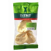 Лакомство для собак TitBit, Пятачок свиной, в мягкой упаковке, 25 г