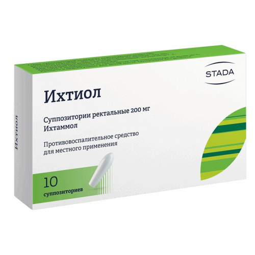 Свечка Ихтиоловая, 1 шт фото 2 Свечка Ихтиоловая, 1 шт фото 2