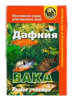 Корм Вака Дафния, для мелких аквариумных рыбок, 100 мл