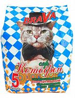 Наполнитель впитывающий Брава Сэр Котофей, 5 л