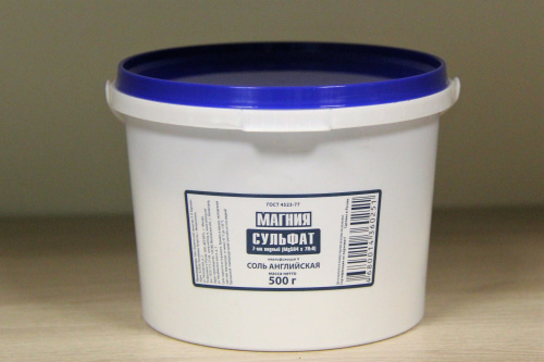 Магний сульфат, 500 гр фото 2 Магний сульфат, 500 гр фото 2