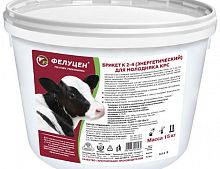 УВМКК Фелуцен К2-4 для молодняка КРС (энергетический), брикет, 15 кг